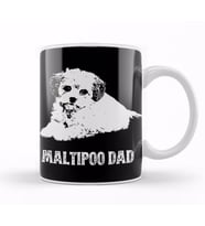 Maltipoo Dad 01 Kupa Bardak Porselen