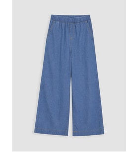 LC WAIKIKI İndigo Wideleg Kız Çocuk Jean Pantolon