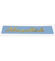 KUŞAK KURDELA MAŞALLAH MAVİ ALTIN PK:1.5 MT-