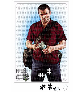 Gta V Michael De Santa Puzzle 240 Parça Yapboz