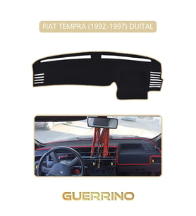FIAT TEMPRA 1992-1997 Modellerine Uygun DijitalTORPİDO KORUMA HALISI BEJ KENAR