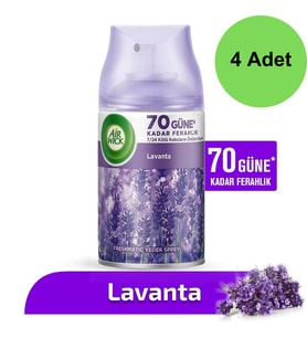 Air Wick Freshmatic Otomatik Sprey Lavanta Yedek Sprey 250 ml x 4 Adet