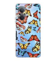 PrintiFy Huawei Nova 9 Se ile Uyumlu Water Color 2  Kamera Korumalı Şeffaf  Kılıf
