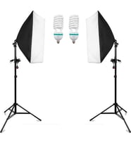 Yputuber İçin İkili Softbox Takımı