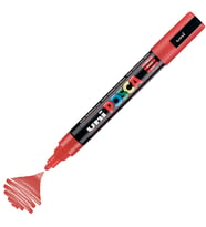 Uni Posca Marker Pc-5m Medium 1.8-2.5 Mm Red