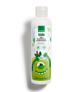Kids 2 si 1 Arada Çocuklar İçin Elma Kokulu Şampuan ve Saç Kremi 200 Ml.