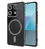 Redmi 13C Joke Simli Magneticsafe Kılıf - Siyah