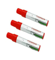 Micro Markör Kalem Kırmızı 3lü 10MM