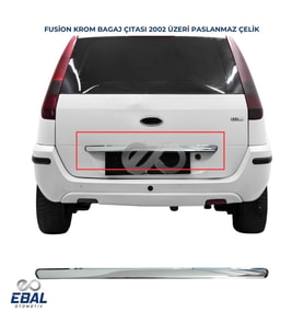 Ford Fusion Krom Bagaj Çıtası 2002 Üzeri P. Çelik