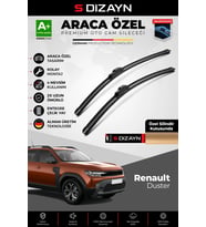 Renault Duster Ön Cam Silecek Seti 2024 Üzeri Premium Araca Özel 60-45 Cm A+ Kalite