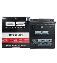 Bs Btx7l-Bs 1994-2003 Kawasaki ZZR 250 Uyumlu Akü Sulu Akü