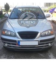 Hyundai Elantra 2002-2007 Uyumlu H lip Esnek Ön Lip 2 Parça Karlık Ön Ek Tampon Altı Dil