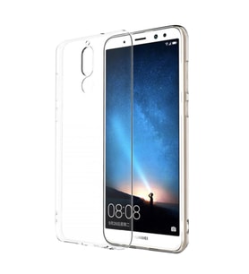 Mate 10 Lite Kılıf Lüx Şeffaf Silikon