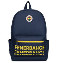 Fenerbahçe Üç Bölmeli Fenerbahçe Kabartmalı Erkek Çocuk Sarı Okul ve Günlük Sırt Çantası - 26733