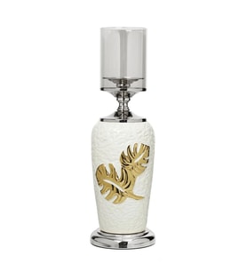 Vitale Silver Beyaz Şamdan Ak.Je0164