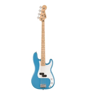 Squier Sonic Precision Bass Akçaağaç Klavye WPG California Blue Bas Gitar