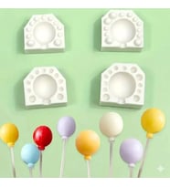 Çok Amaçlı Balon ve Dekoratif İnci Silikon Kalıp 2x2,5 Cm