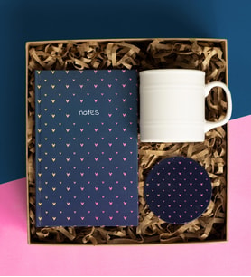 Ofis Hediye Seti & Defter ,Varil Kupa, Bardak Altı