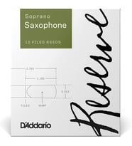 D'Addario DIR1025 Reserve Soprano Saksafon Kamışı No: 2.5 (Orta Seviye/Eğitim) - 10'lu Paket  Dosyalı Kesim, Esnek Cevap ve Profesyonel Kontrol