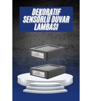 Dekorasyon Aplik Işık Güneş Enerjili Aydınlatma Dekoratif Aydınlatma