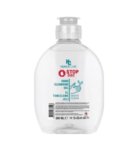 Hunca Care Stop Bac El Temizleme Jeli 250ml Antiseptik Dezenfektan