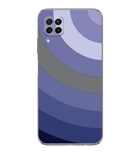 Huawei P40 Lite  Kamera korumalı Kapak Renk Cümbüşü Tasarımlı  Şeffaf Kılıf