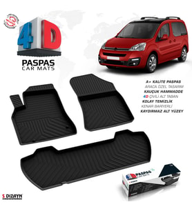 Citroen Berlingo 4D Havuzlu Paspas 2008-2018 90 HP A+Kalite