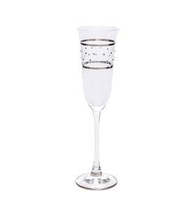 Decorium Flut Şampanya Kadehi 6 Prc Pera Platin M00545
