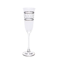 Decorium Flut Şampanya Kadehi 6 Prc Pera Platin M00545
