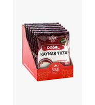 Saygın Tuz Rafine Edilmemiş Doğal Kristal Kaynak Tuzu - Sofra Tuzu / Öğütülmüş / İnce Taneli / Paketli 500 gr X 6 adet
