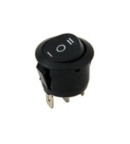 IC-134 Yuvarlak Işıksız Anahtar On-Off-On 3P