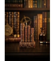 Mumelia Candles Kitaplık Figür - Doğal Soya Dekoratif Mum - Kahverengi