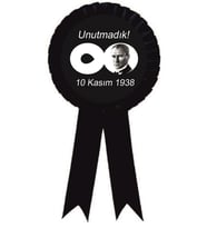 10 kasım atatürk saten kokart 10 adet