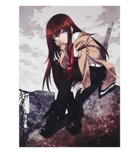 Steins Gate - Kurisu Makise Tablo Ahşap Poster Dekoratif