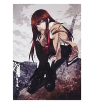 Steins Gate - Kurisu Makise Tablo Ahşap Poster Dekoratif