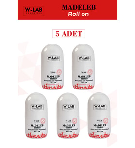 W-Lab Kozmetik Madeleb Roll On 5 li Set