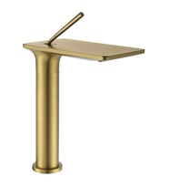 FJ-5022 Fırçalanmış Altın Yüksek Lavabo Bataryası