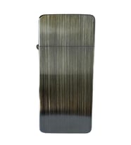 PremiumQuality Fırçalı Gümüş Metal Benzinli Çakmak - TR8670
