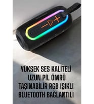 Mey İthalat® Kablosuz Bluetooth Hoparlör Taşınabilir