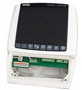 Dixell XLH260-500C1 Çift Sensör Pano Tipi Sıcaklık ve Nem Kontrol Dijital Termostat