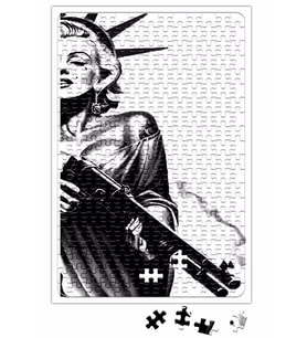 Marilyn Monroe Poder Feminino Puzzle 240 Parça Yapboz