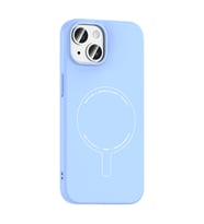 iPhone 15 Kılıf M-Safe Şarj Özellikli Kamera Korumalı Elio Sert PC Kılıf