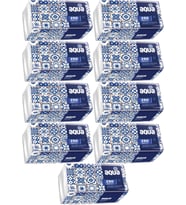 Aqua Pratik Mendil 250 Yaprak Tekli Pk (9 Lu Set)