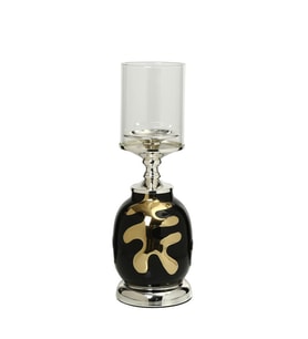 Vitale Silver Yaprak Şamdan Ak.Je0157