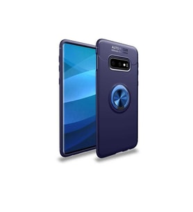 Samsung Galaxy S10E Uyumlu Kılıf Zore Ravel Silikon Kapak (Mavi)