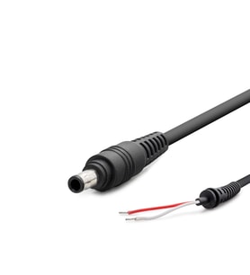 Laptop Adaptör Dc Jack Kablosu 5.0 X 3.0 Mm Asus / Samsung Uyumlu 1.2 M - Siyah HDX5510