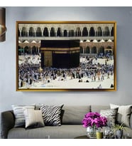 Altın Çerçeveli dekoratif tablo l1285 (Gold)