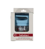 Bebekevi Mavi Desenli Dökülmez Katı Gıda Bardağı