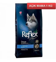 Reflex Plus Somonlu Büyük Ve Orta Irk Köpek Maması 1 Kg AÇIK