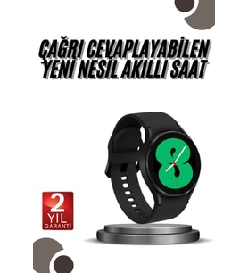 Akıllı Saat Bluetooth Bağlantılı Yuvarlak Ekran Plastik Kordonlu